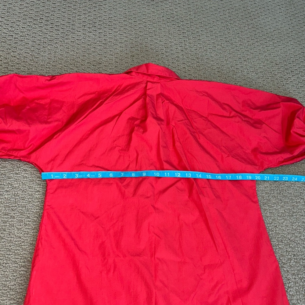 Cris Barros Strawberry Shirt Midi Dress
Red
Short Sleeve
Size 38 Medium
Brazil - Picture 11 of 13